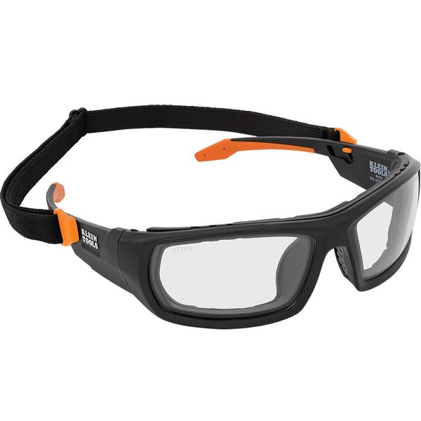 Klein Tools Professional Full-Frame Gasket Safety Glasses, Indoor/Outdoor Lens 60538